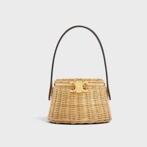 Celine Tan Woven Mini Bag